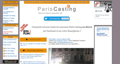 Desktop Screenshot of hotesse.pariscasting.com